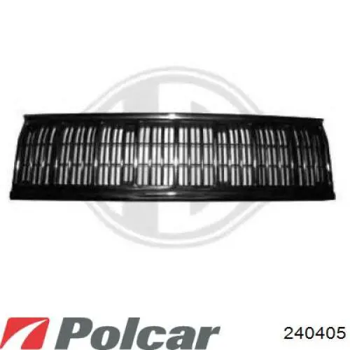 Решетка радиатора 240405 Polcar