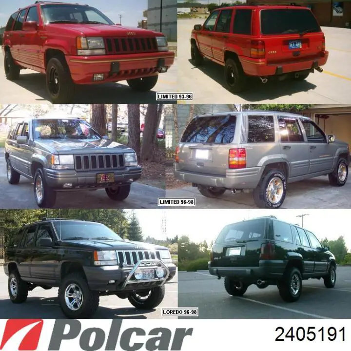 Поворотник левый 2405191 Polcar