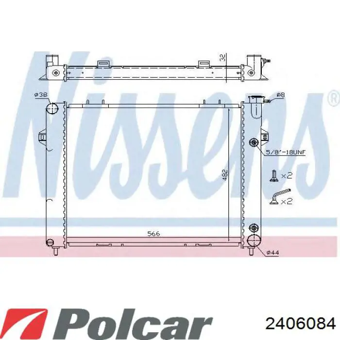 240608-4 Polcar радиатор