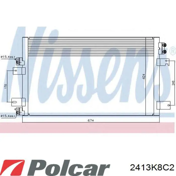 2413K8C2 Polcar Конденсатор