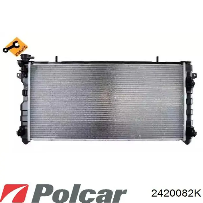 2420082K Polcar радиатор