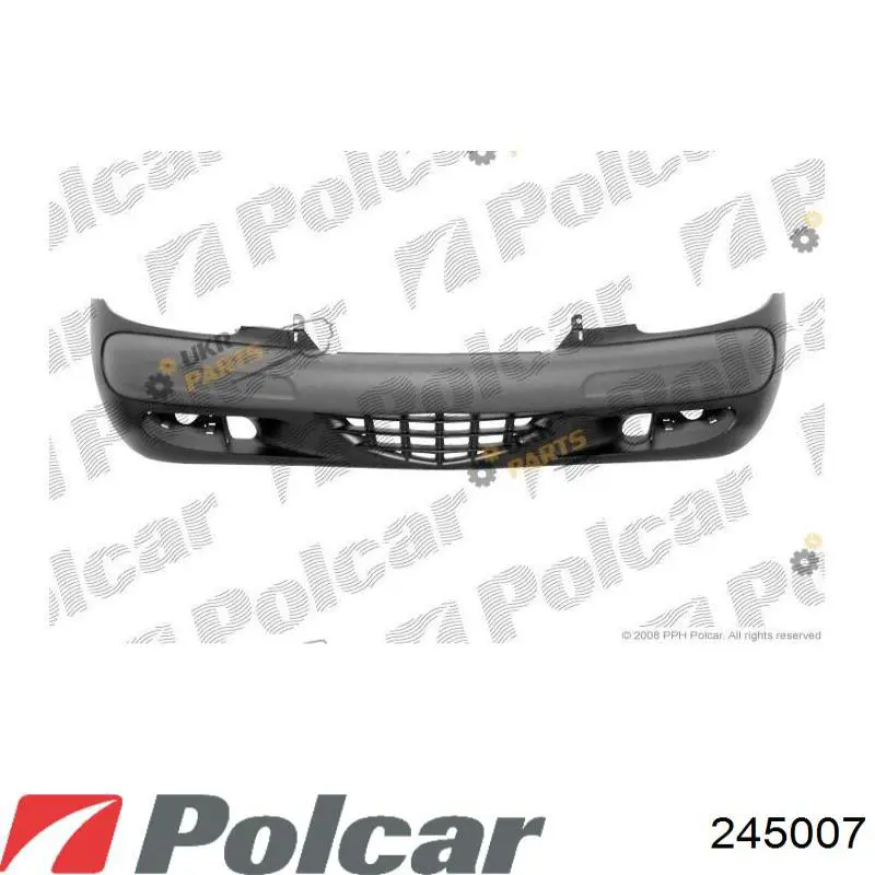 245007 Polcar передний бампер