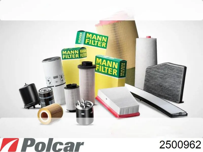 Купить 2500962 Polcar Задний бампер