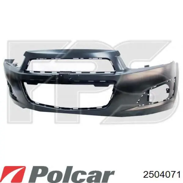  Передний бампер Chevrolet Aveo 2