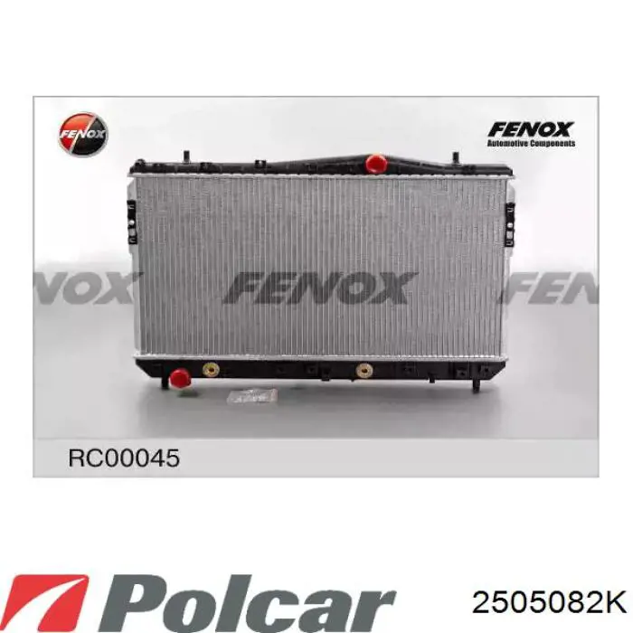 2505082K Polcar Радиатор основной
