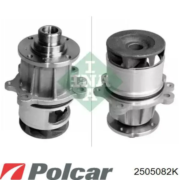 Радиатор охлаждения двигателя Polcar 2505082K цена, от 58.65 USD