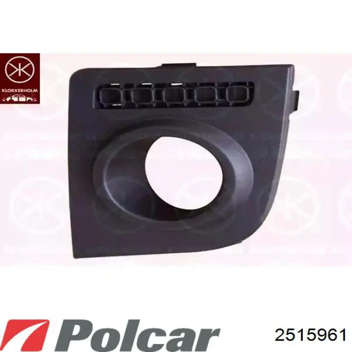 2515961 Polcar Задний бампер