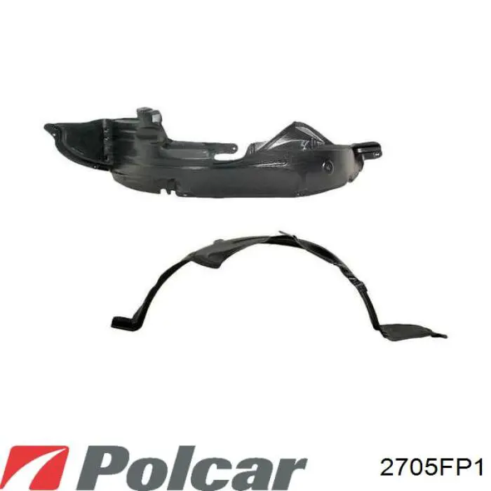 Подкрылок крыла переднего левый Polcar 2705FP1 цена, от 11.36 USD