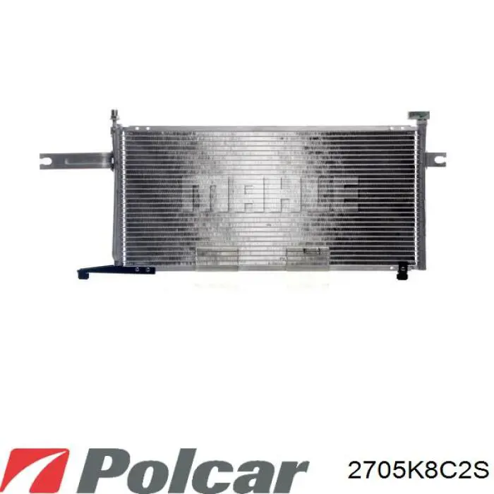 Радиатор кондиционера 2705K8C2S Polcar