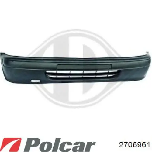 Купить 270696J Polcar Задний бампер