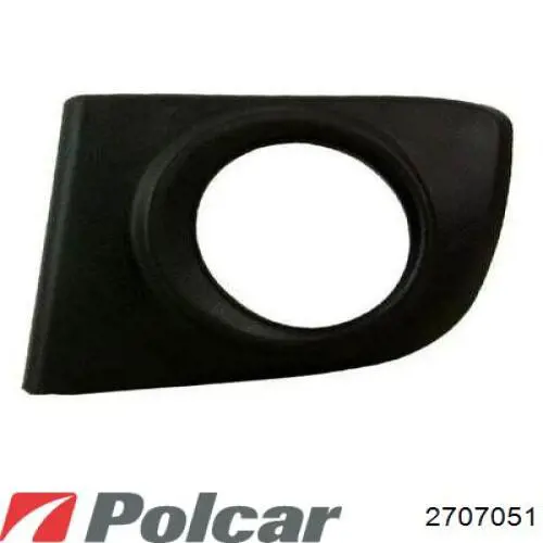 Решетка радиатора левая 2707051 Polcar
