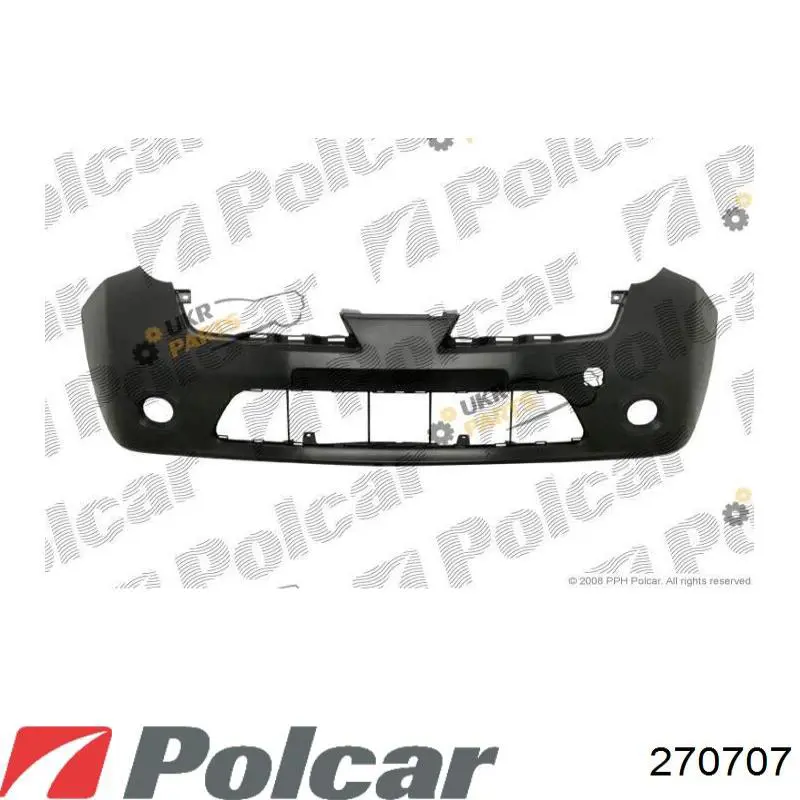 Передний бампер 270707 Polcar