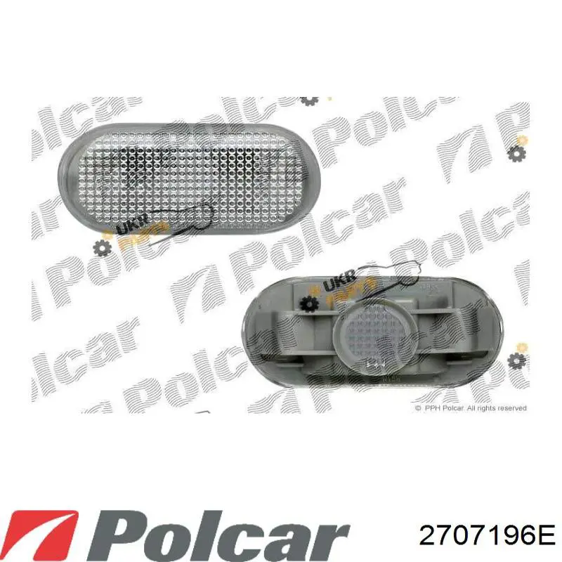 Купить 2707196E Polcar Повторитель поворота