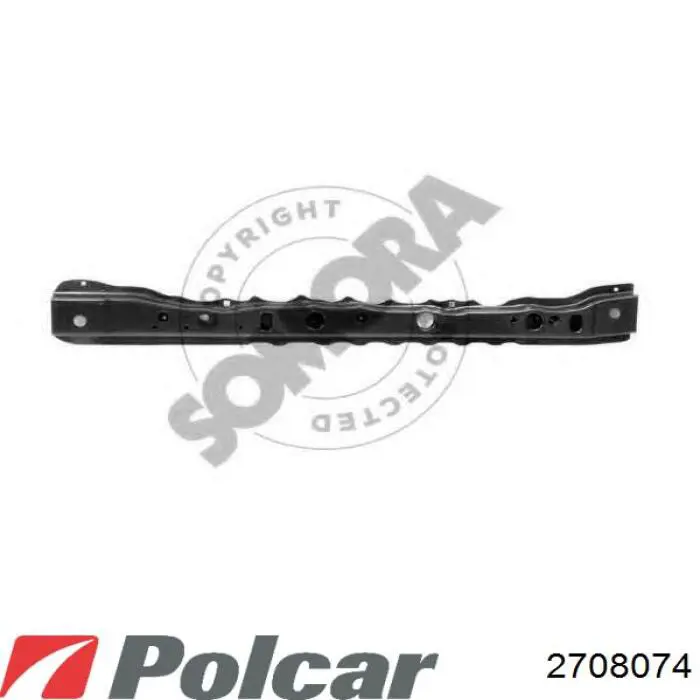 2708074 Polcar Балка бампера переднего
