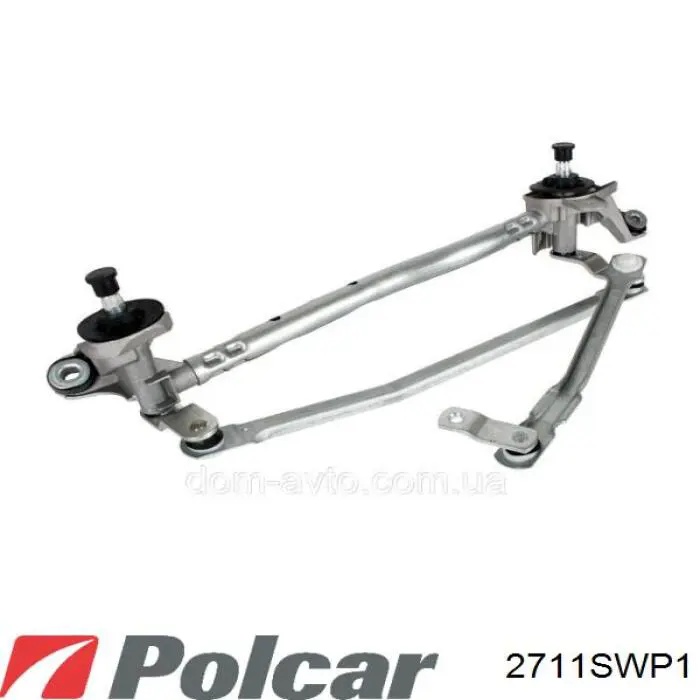 2711SWP1 Polcar Мотор стеклоочистителя передний