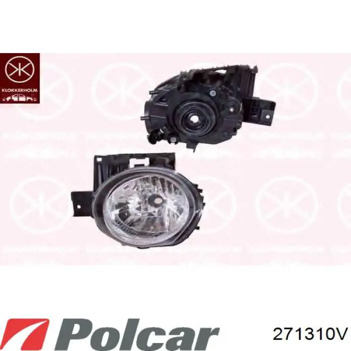 Фара правая 271310V Polcar