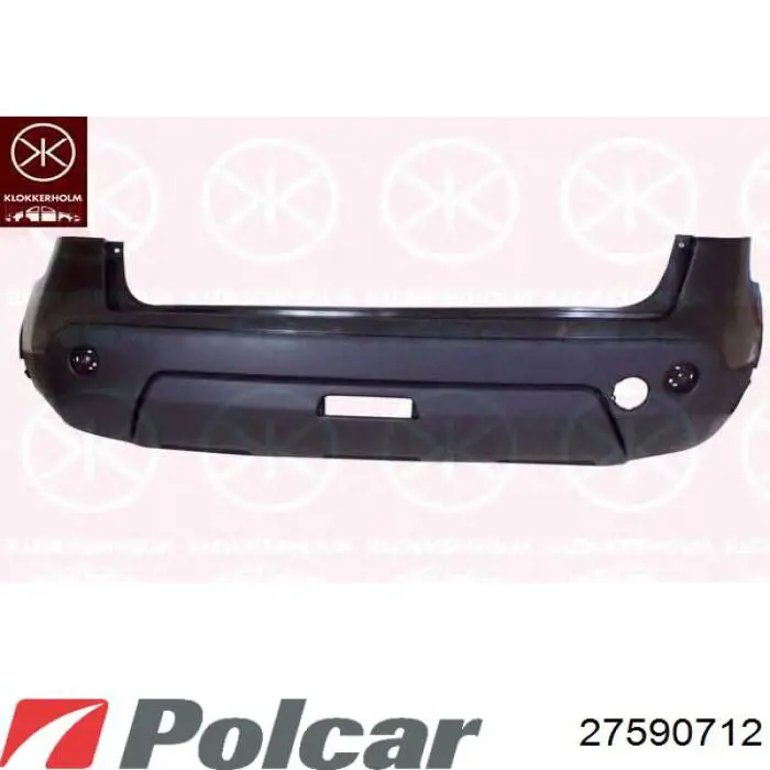 2759072 Polcar передний бампер