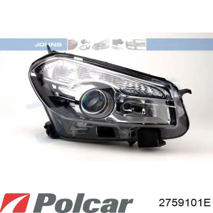 2759101E Polcar Фара передняя правая