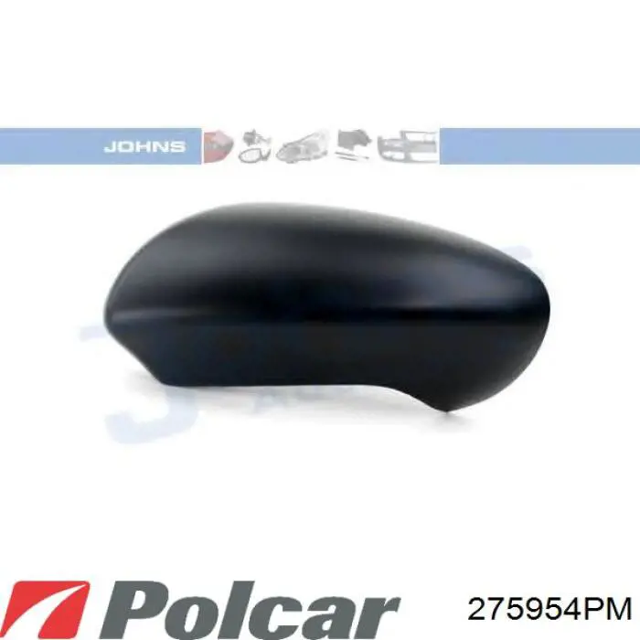 275954PM Polcar Накладка зеркала заднего вида, левая