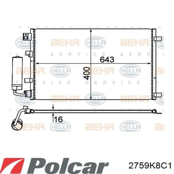 2759K8C1 Polcar Конденсатор