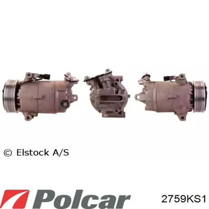 Купить 2759KS1 Polcar Компрессор климатической установки