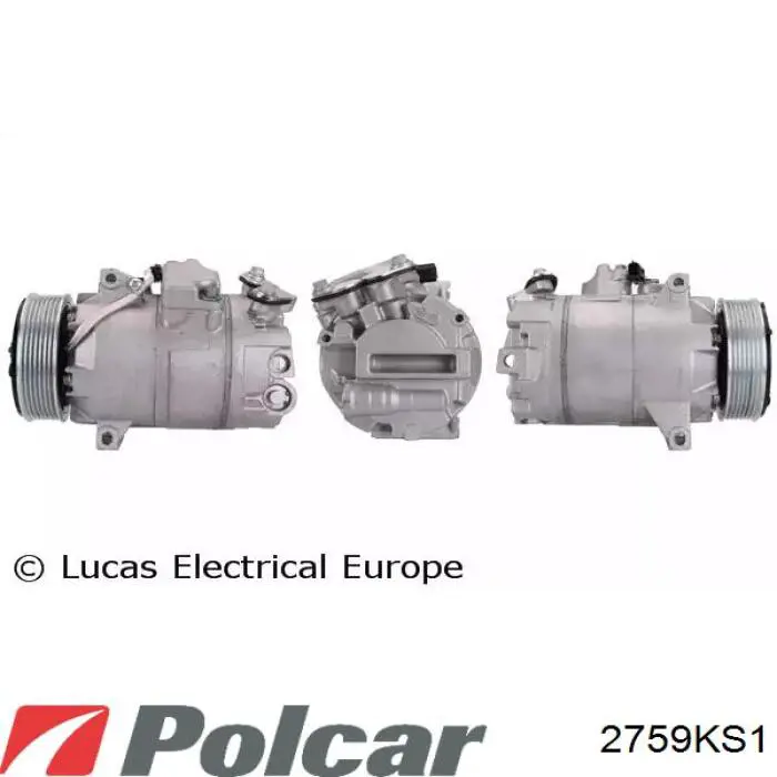 Компрессор кондиционера 2759KS1 Polcar
