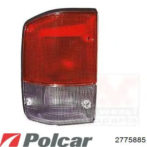 Фонарь заднего бампера правый Polcar 2775885E цена, от 51.08 USD