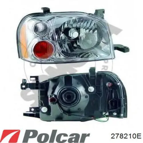 Правая фара 278210E Polcar