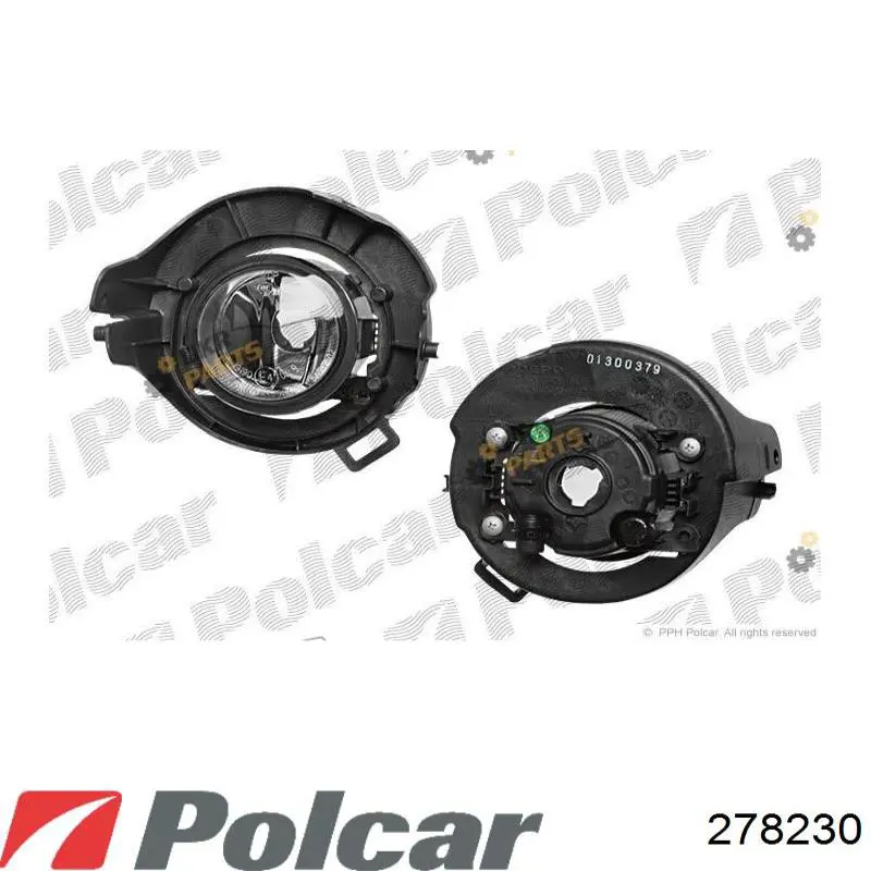278230E Polcar Противотуманка правая