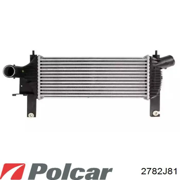 2782J81 Polcar радиатор интеркуллера