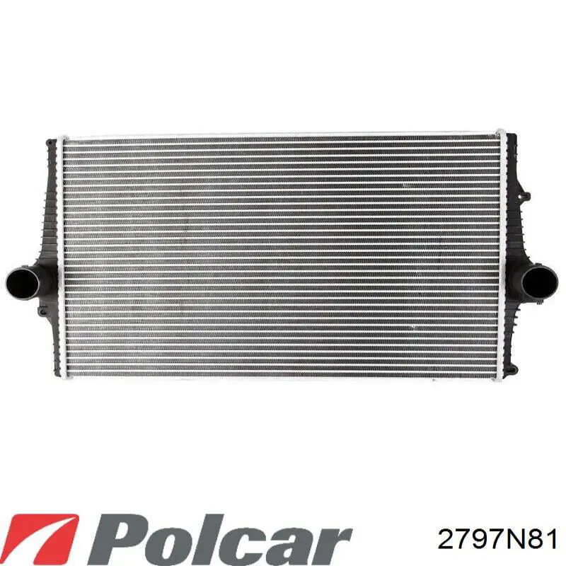 Радиатор печки (отопителя) Polcar 2797N81 цена, от 40.96 USD