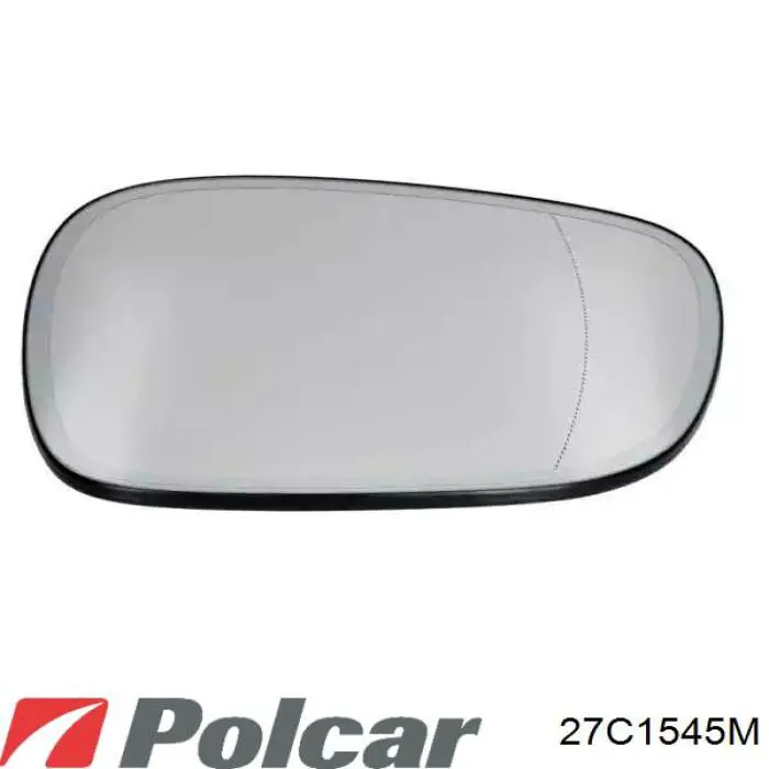 27C1545M Polcar Зеркальный элемент левого зеркала заднего вида