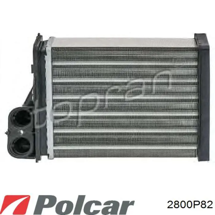 Радиатор печки 2800P82 Polcar