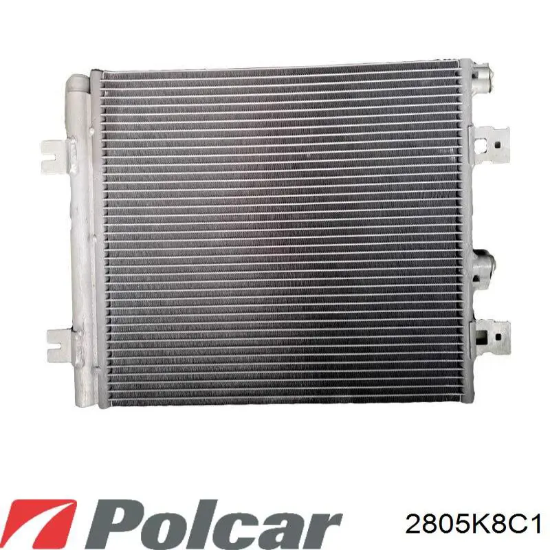 2805K8C1 Polcar радиатор кондиционера