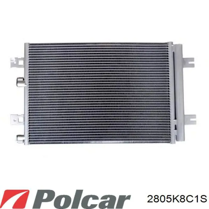 2805K8C1S Polcar радиатор кондиционера