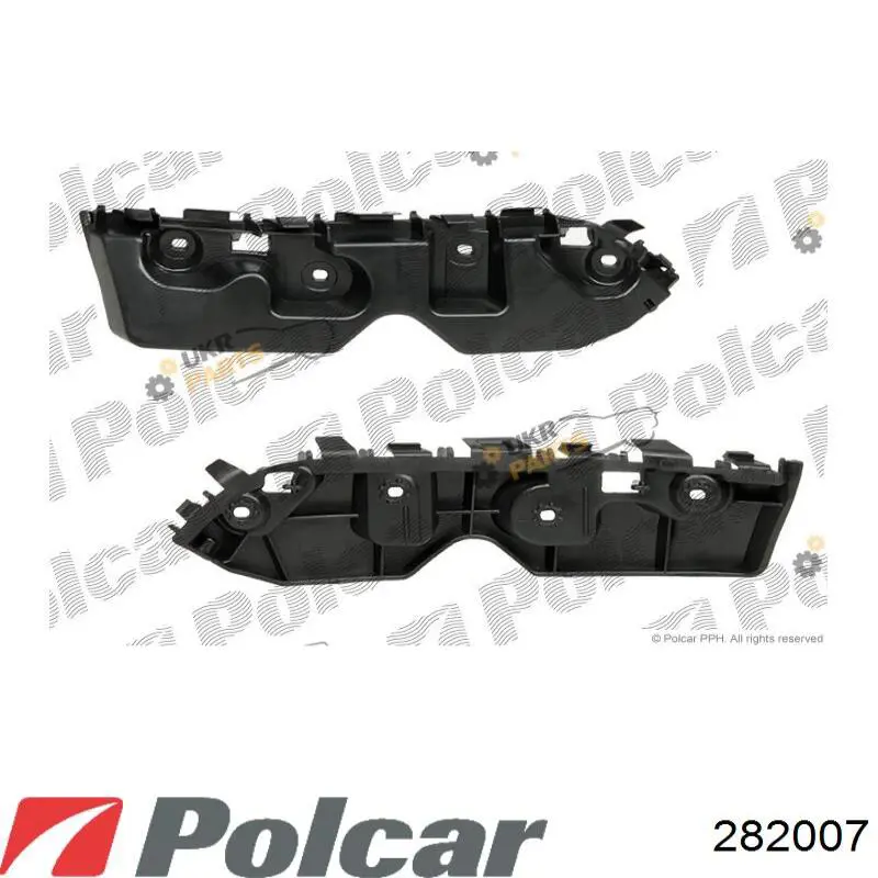 282007 Polcar передний бампер