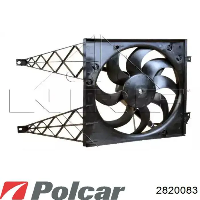 Радиатор охлаждения двигателя Polcar 2820083 цена, от 47.55 USD