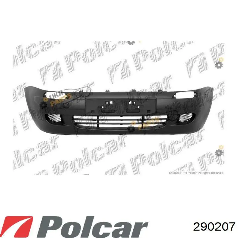 290207 Polcar передний бампер