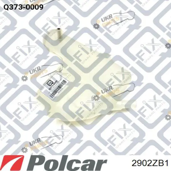 Бачок системы охлаждения двигателя расширительный Polcar 2902ZB1 цена, от 12.43 USD