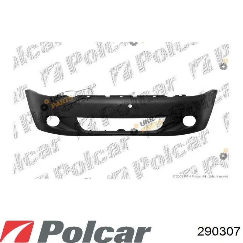 290307 Polcar передний бампер