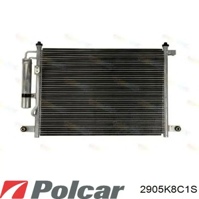 2905K8C1S Polcar радиатор кондиционера