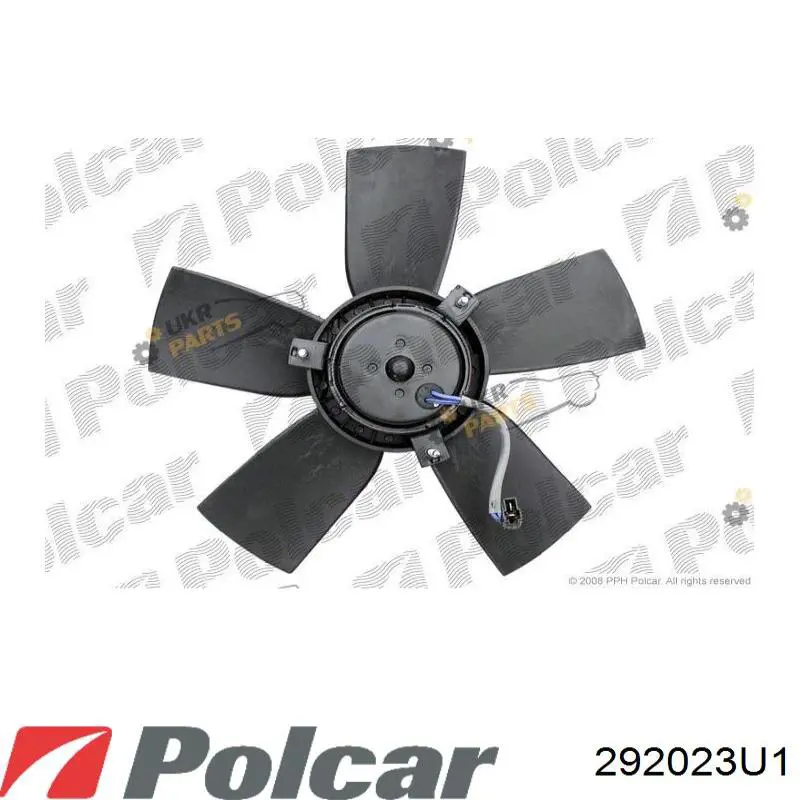 292023U1 Polcar мотор вентилятора системы охлаждения