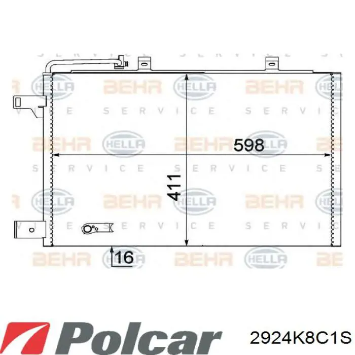 2924K8C1S Polcar