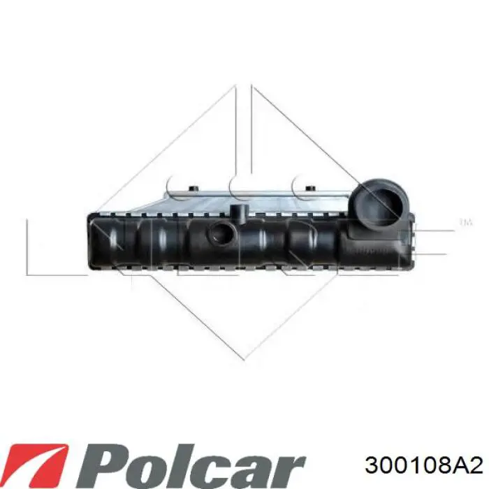 300108A2 Polcar Радиатор основной