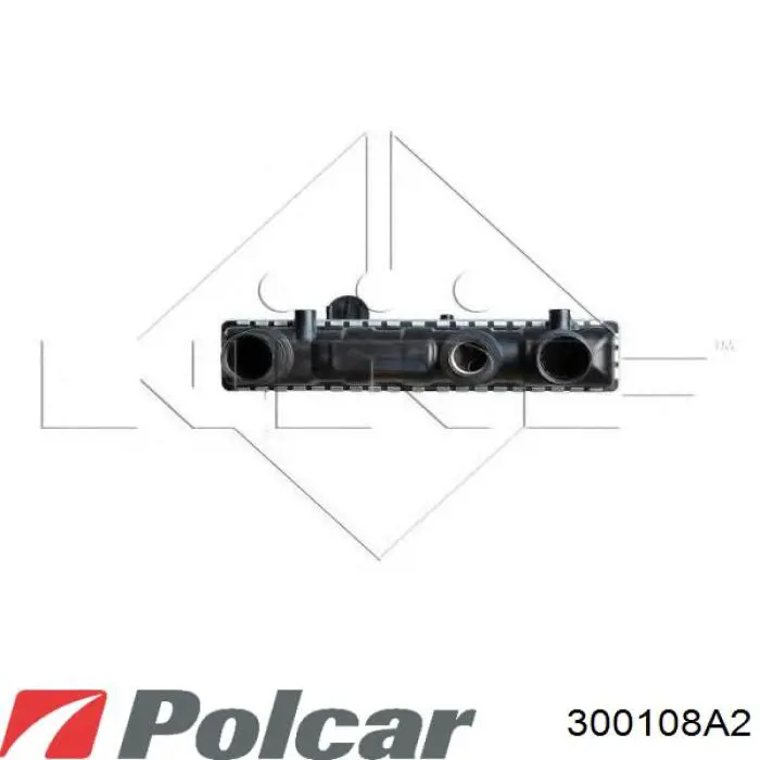 Радиатор охлаждения двигателя Polcar 300108A2 цена, от 25.36 USD