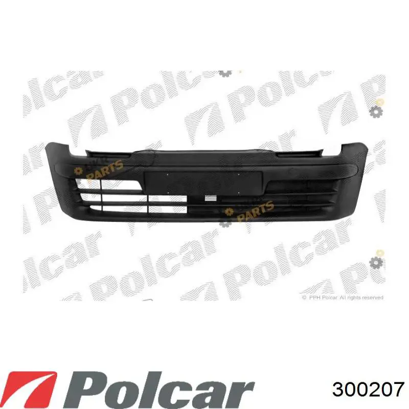 300207 Polcar передний бампер