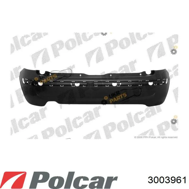 300396-1 Polcar бампер задний