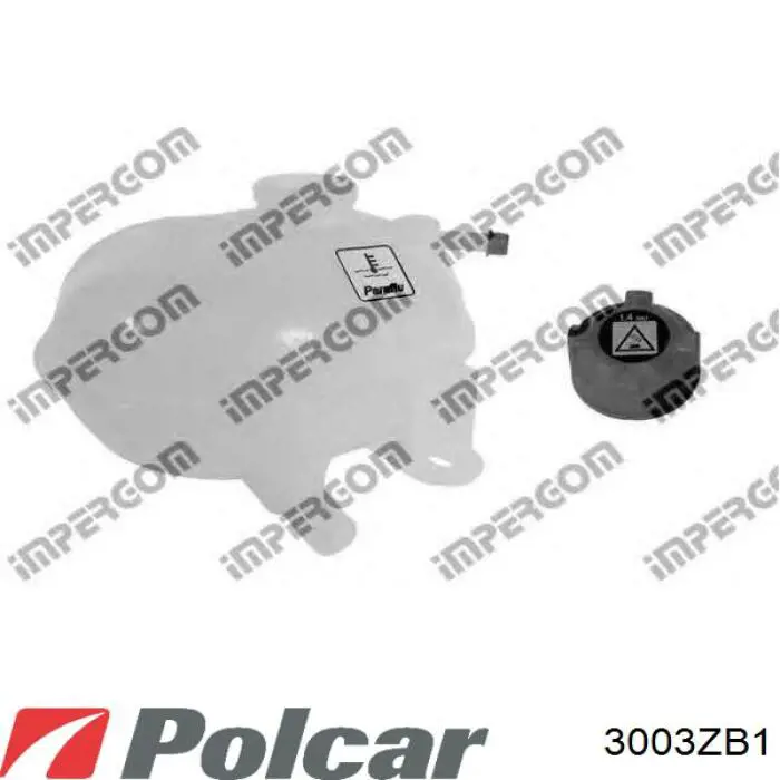 3003ZB1 Polcar Расширительный бачок охлаждения