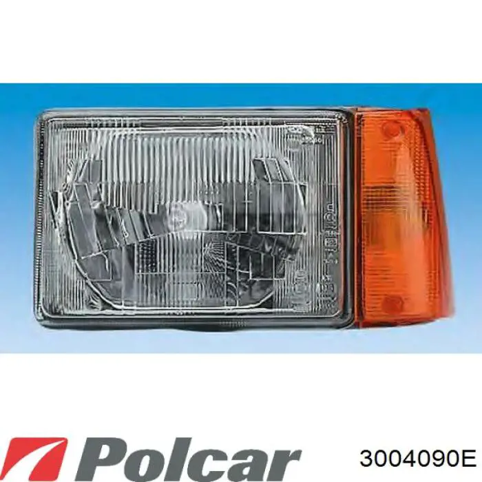 Фара левая 3004090E Polcar