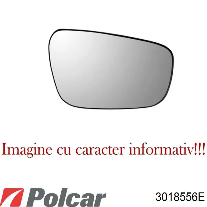 Стекло зеркала заднего вида, правого FPS FP2026M12 цена, от 3.52 USD